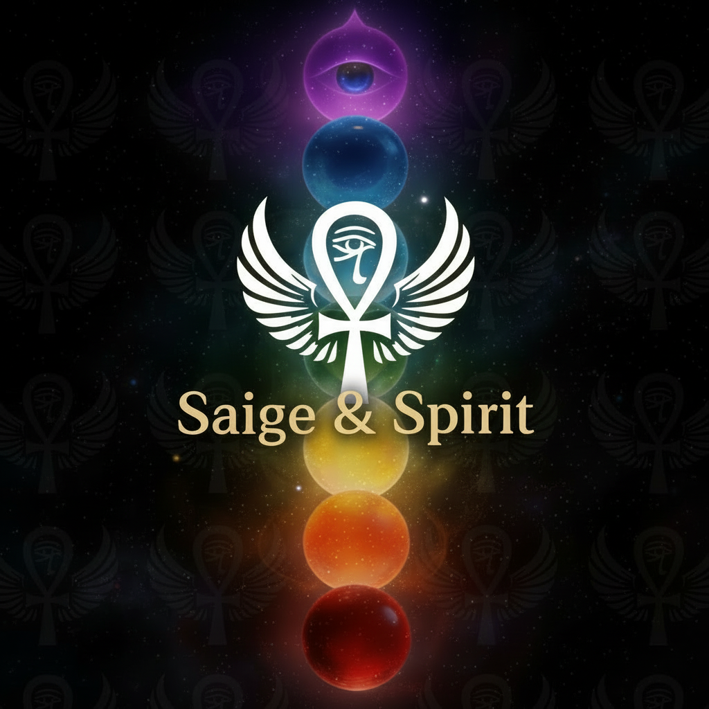 saige and spirit spiritual teacher logo